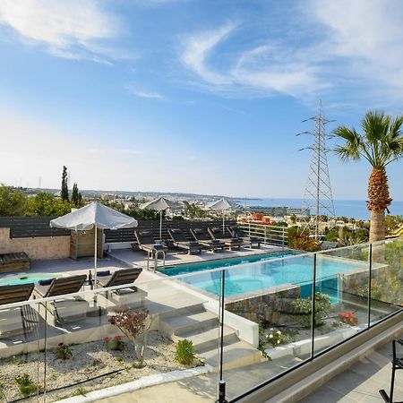 Queen'S Gem Luxury Villa - Heated Jacuzzi & Pool Hersonissos  Exteriör bild