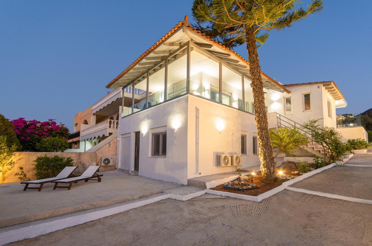 Queen'S Gem Luxury Villa - Heated Jacuzzi & Pool Hersonissos  Exteriör bild