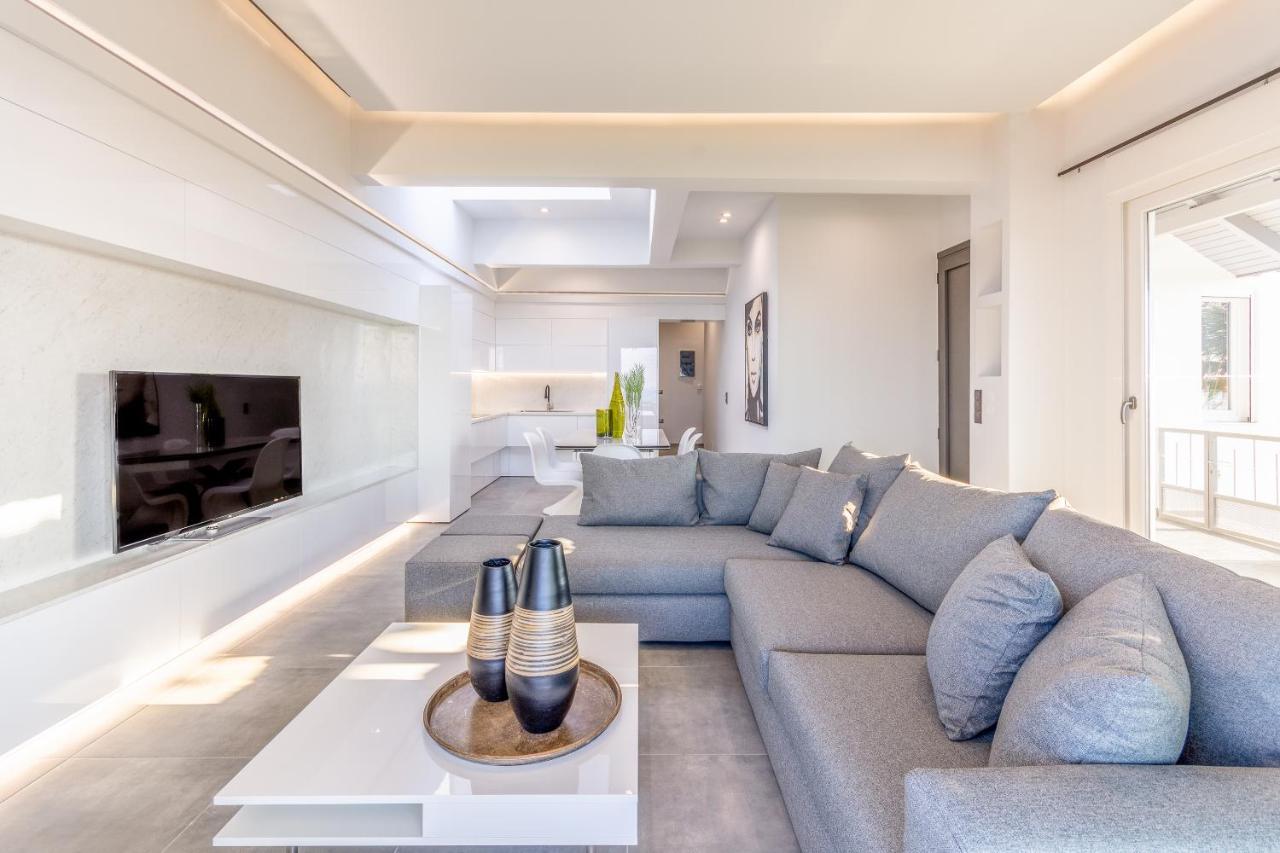 Queen'S Gem Luxury Villa - Heated Jacuzzi & Pool Hersonissos  Exteriör bild