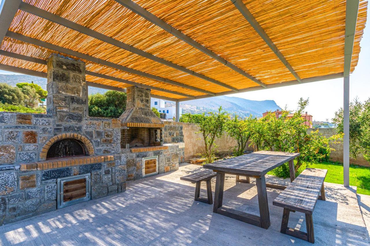 Queen'S Gem Luxury Villa - Heated Jacuzzi & Pool Hersonissos  Exteriör bild