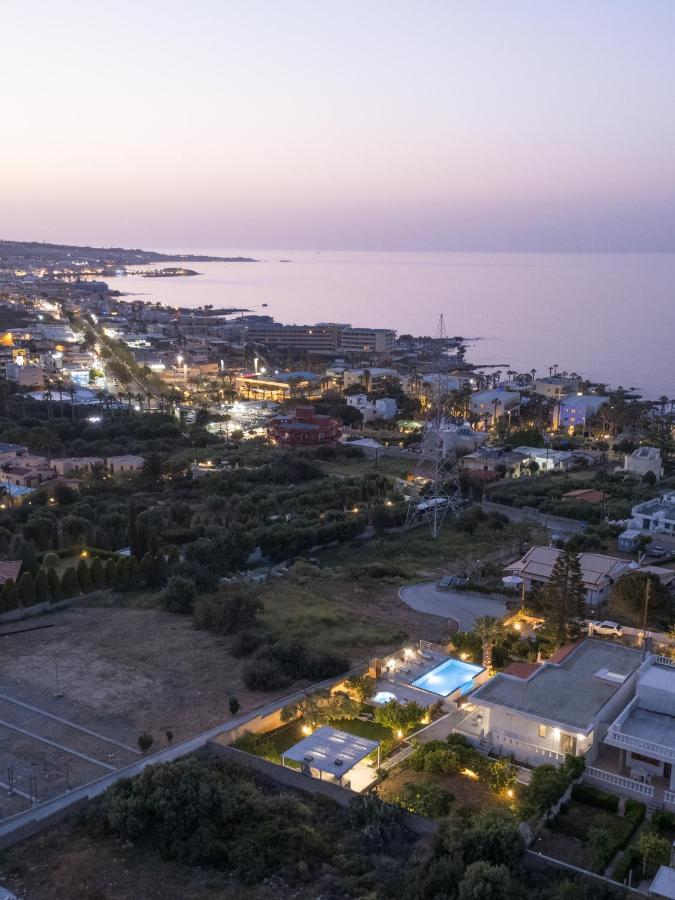 Queen'S Gem Luxury Villa - Heated Jacuzzi & Pool Hersonissos  Exteriör bild