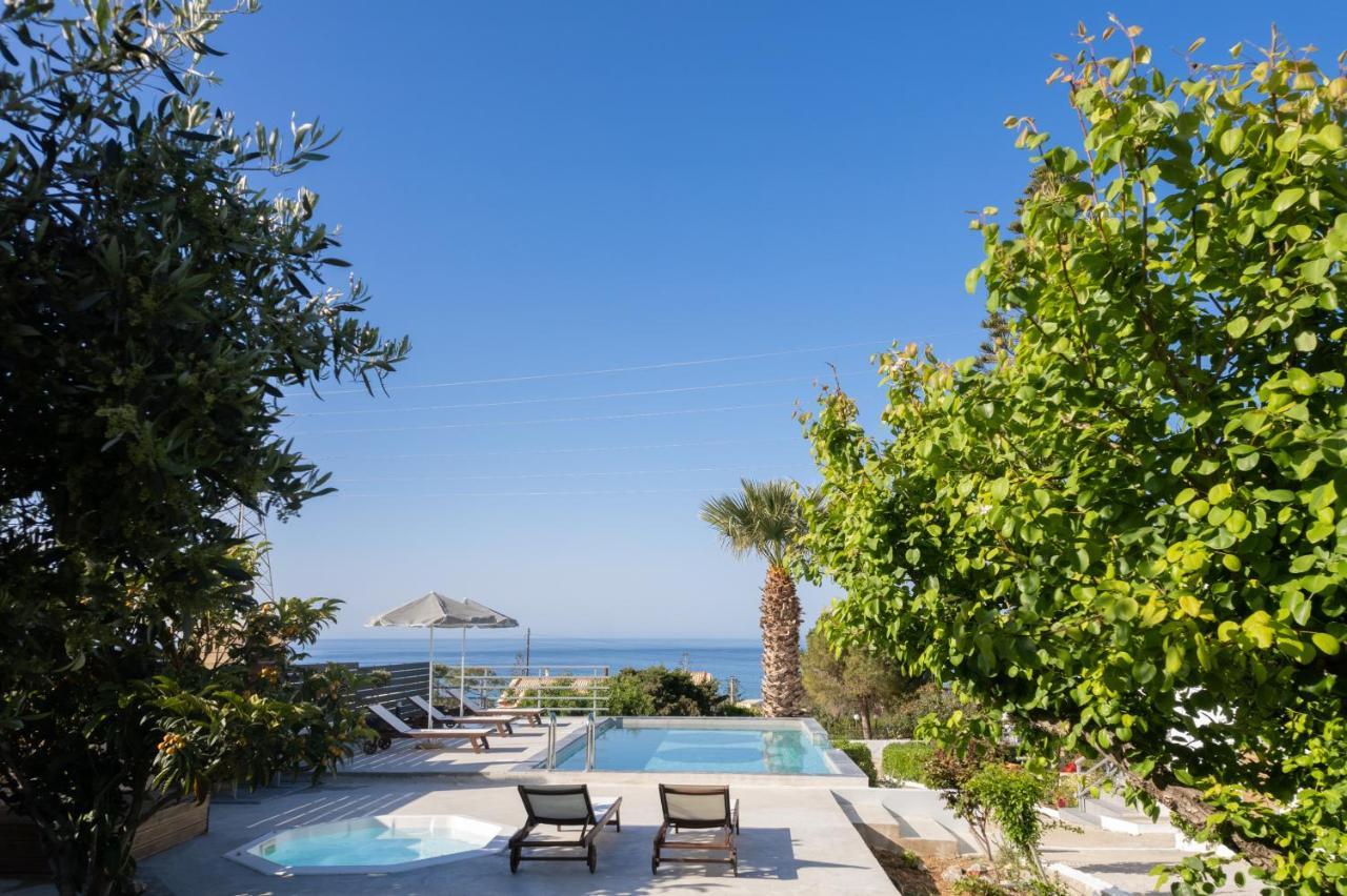 Queen'S Gem Luxury Villa - Heated Jacuzzi & Pool Hersonissos  Exteriör bild